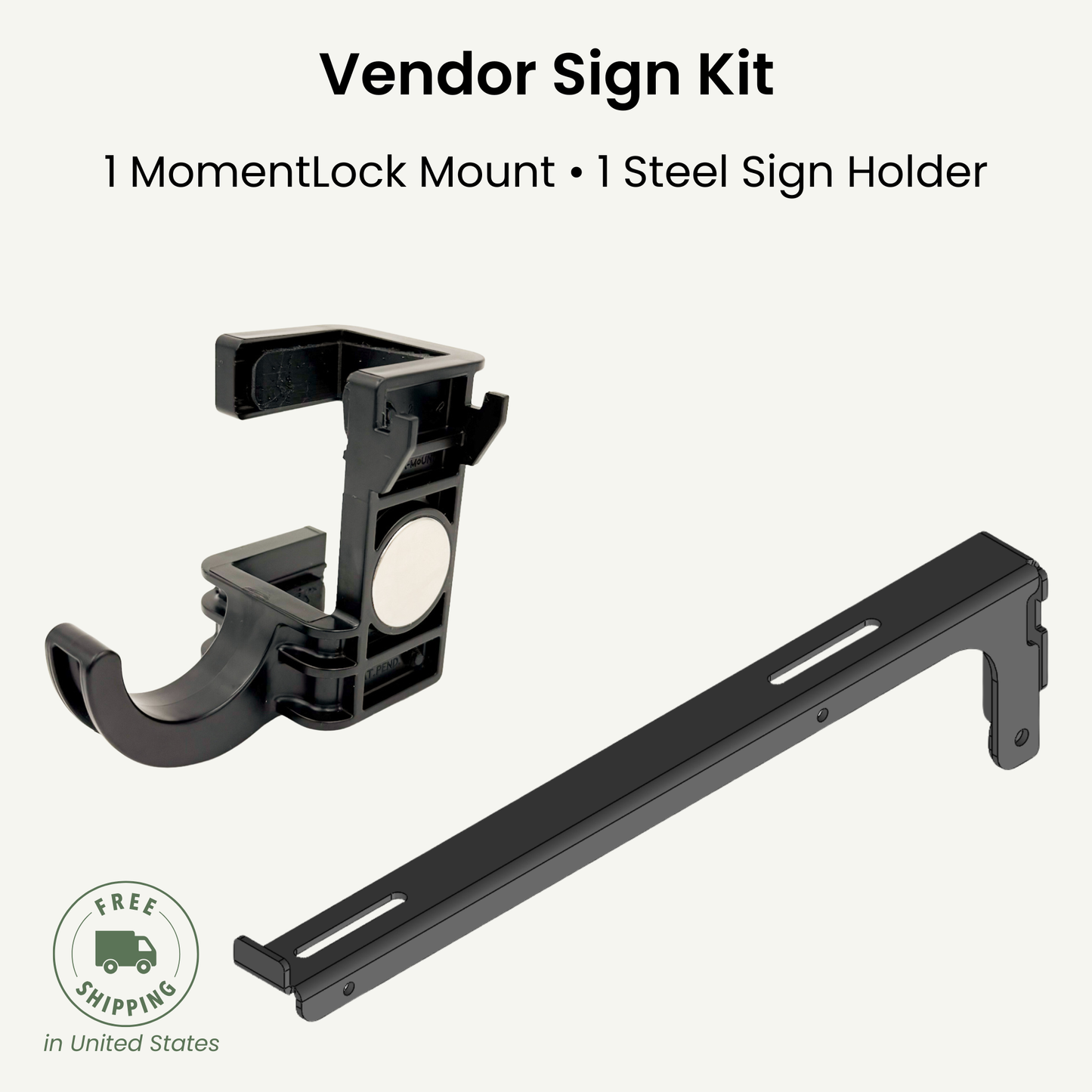 MomentLock™ Vendor Sign & Canopy Outfitting Kits
