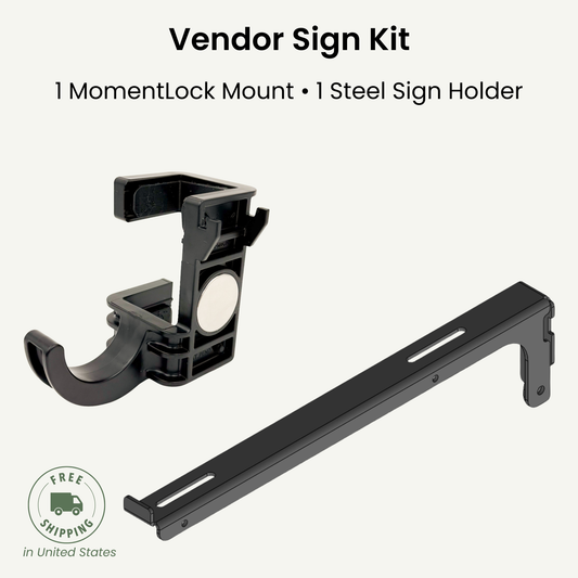 MomentLock™ Vendor Sign & Canopy Outfitting Kits