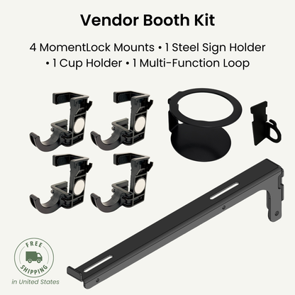 MomentLock™ Vendor Sign & Canopy Outfitting Kits