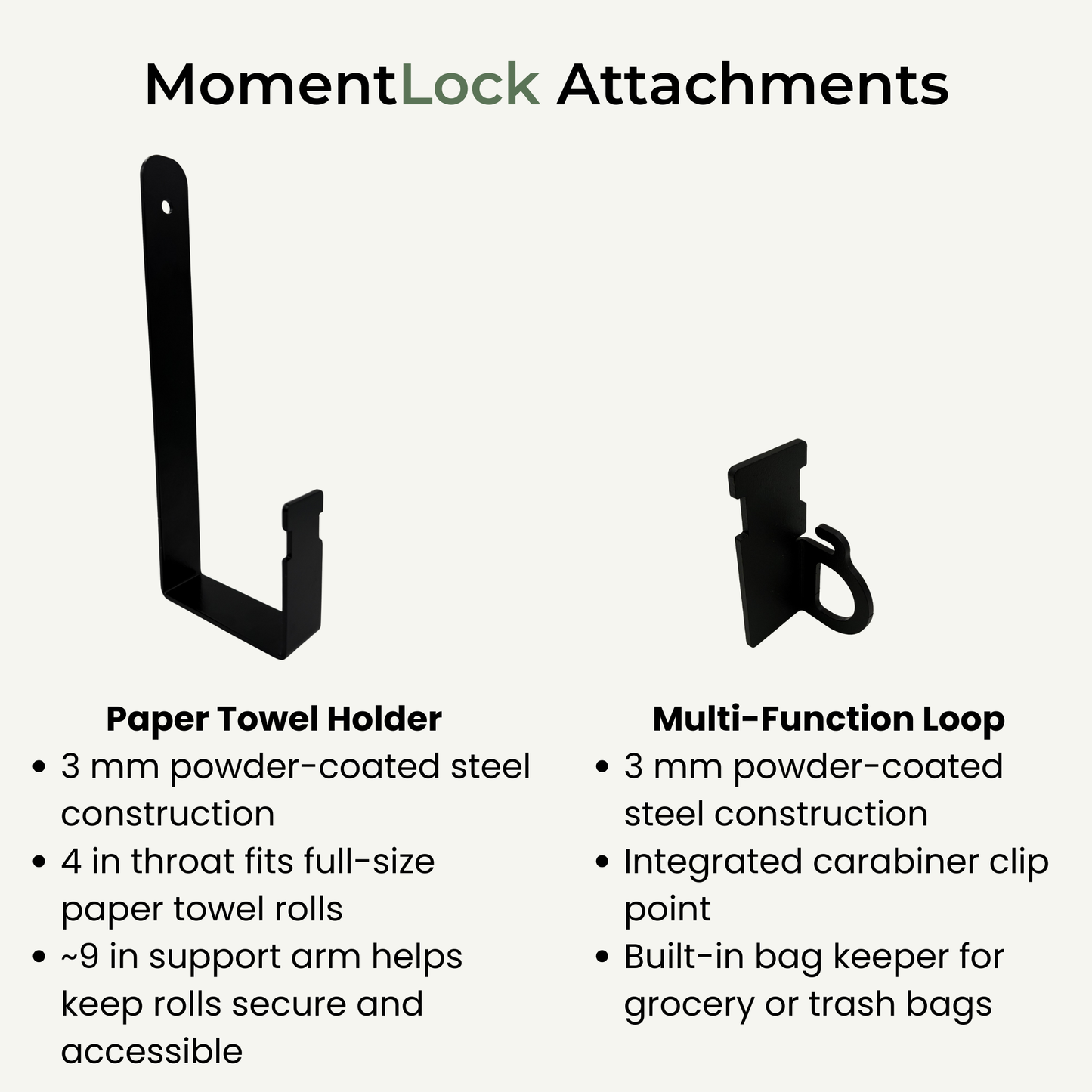 MomentLock™ Canopy Outfitting Kits
