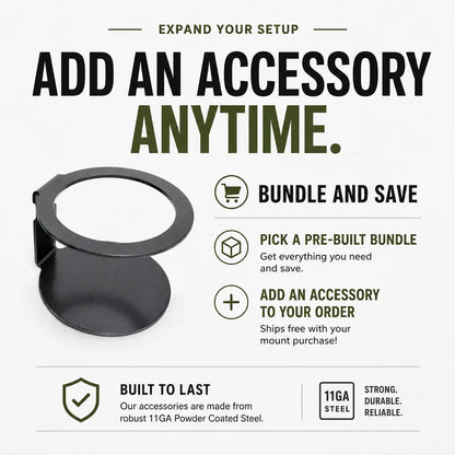 MomentLock™ Pop-Up Canopy Mount & Organizer System