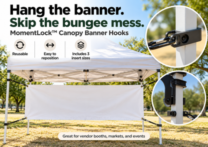 MomentLock™ Canopy Banner Hooks