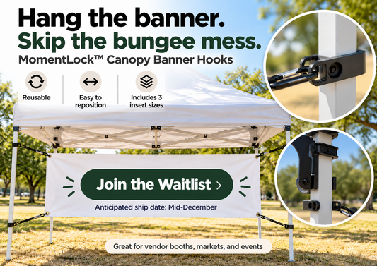 MomentLock™ Canopy Banner Hooks