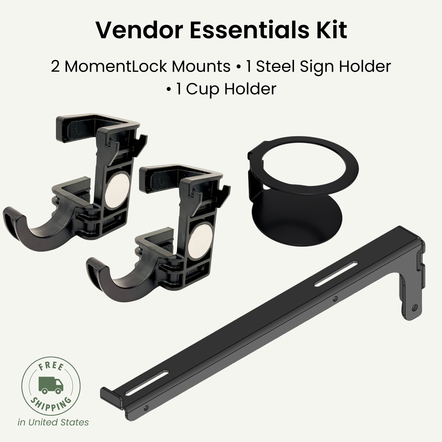 MomentLock™ Vendor Sign & Canopy Outfitting Kits