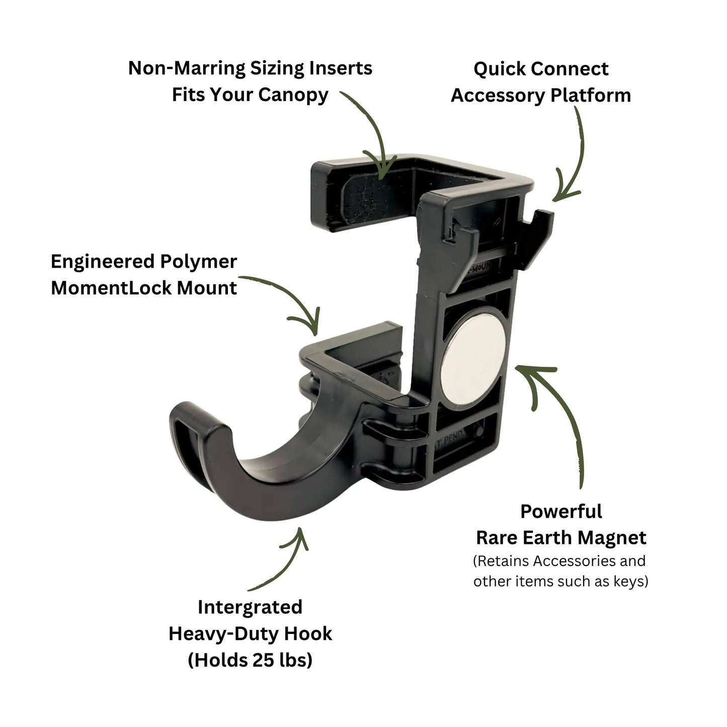 MomentLock™ Quick Connect Canopy Mount