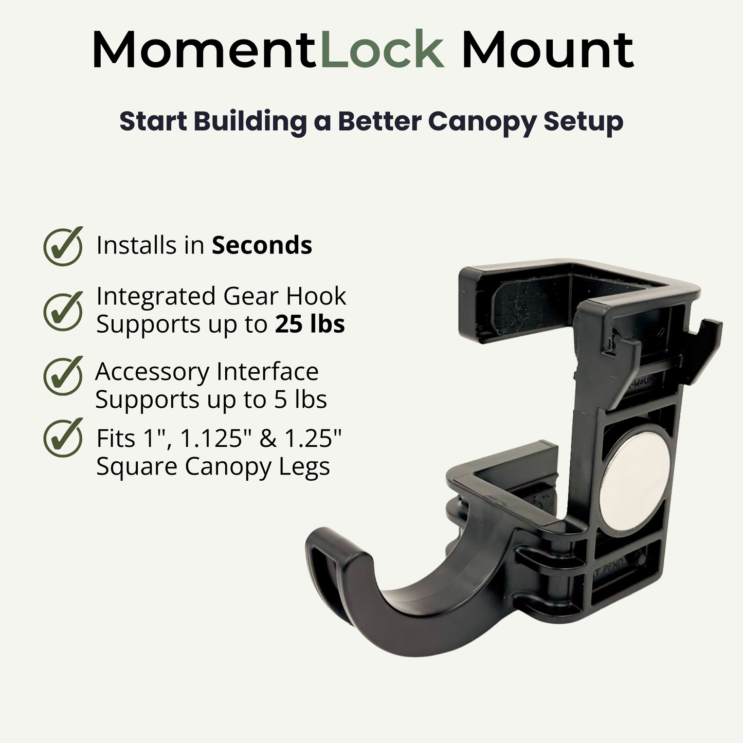 MomentLock™ Vendor Sign & Canopy Outfitting Kits