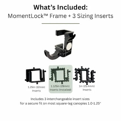MomentLock™ Quick Connect Canopy Mount